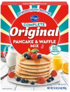 Pancake Mix Box
